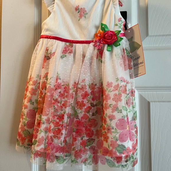 NWT Rare Editions Spring dress 24 months - Picture 4 of 5
